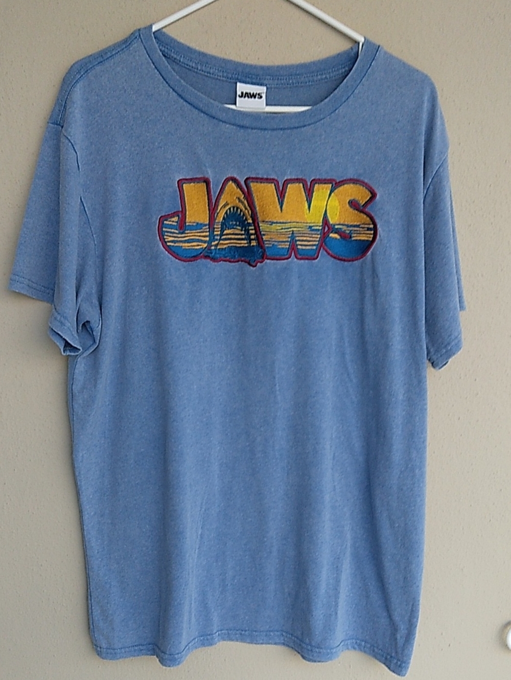 Blue "Jaws" XL Universal Studios Tee Shirt